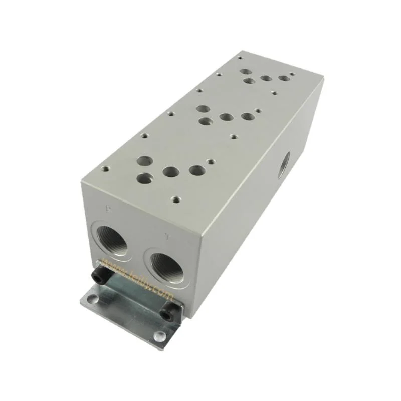 Ad05-P02, Ng10, 2 Station, Hydraulic Cetop Manifold Block