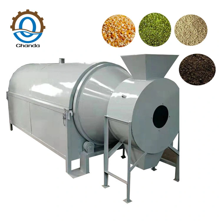 Drum Dryer Dehydrator Customize Electric Heating Rotary Drum Drying Machine Gas Rotary Drum Dryer