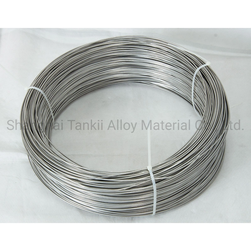 Nickel alloy wires (NiCrofor 7618 ) NMn4-1 for sparking plug electrode