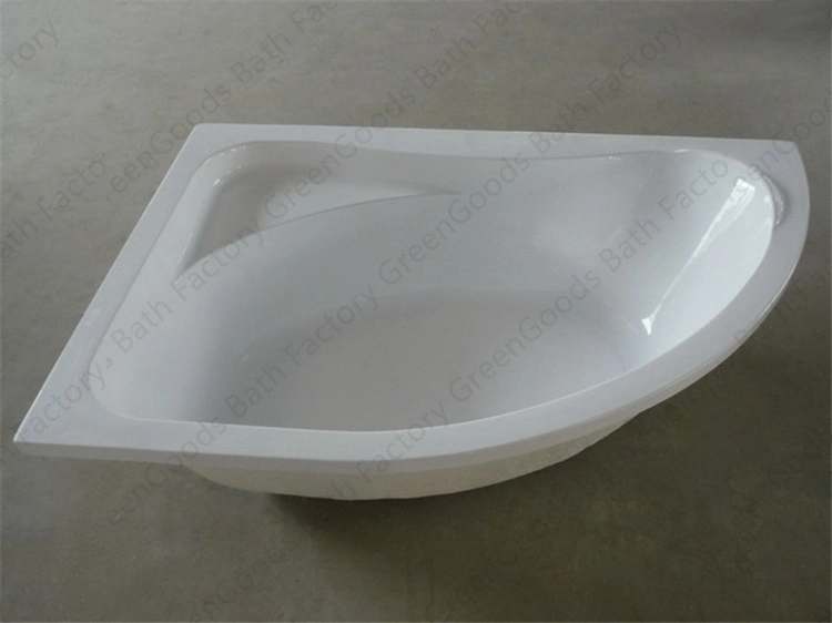 Greengoods Sanitary Ware Bath Bad Sitz Corner Tub avec et sans tablier