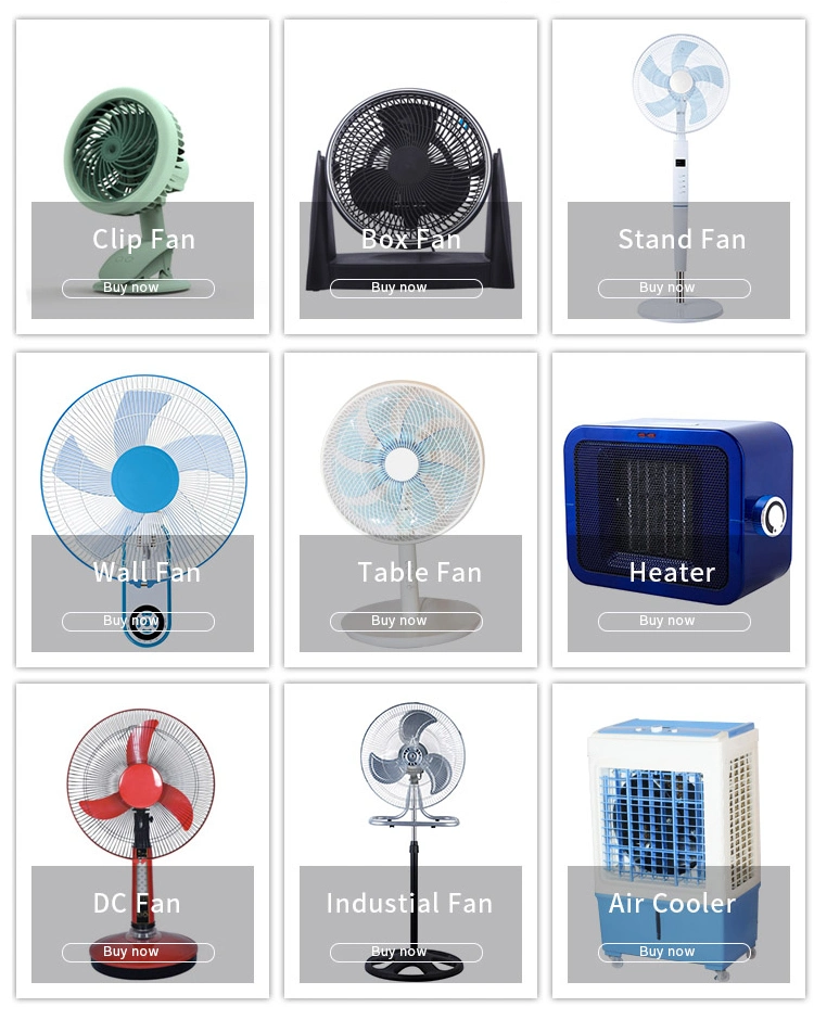 Flypon Home Appliance Modern Fan 16 Inch Mechanical AC Standing Fan with Timer