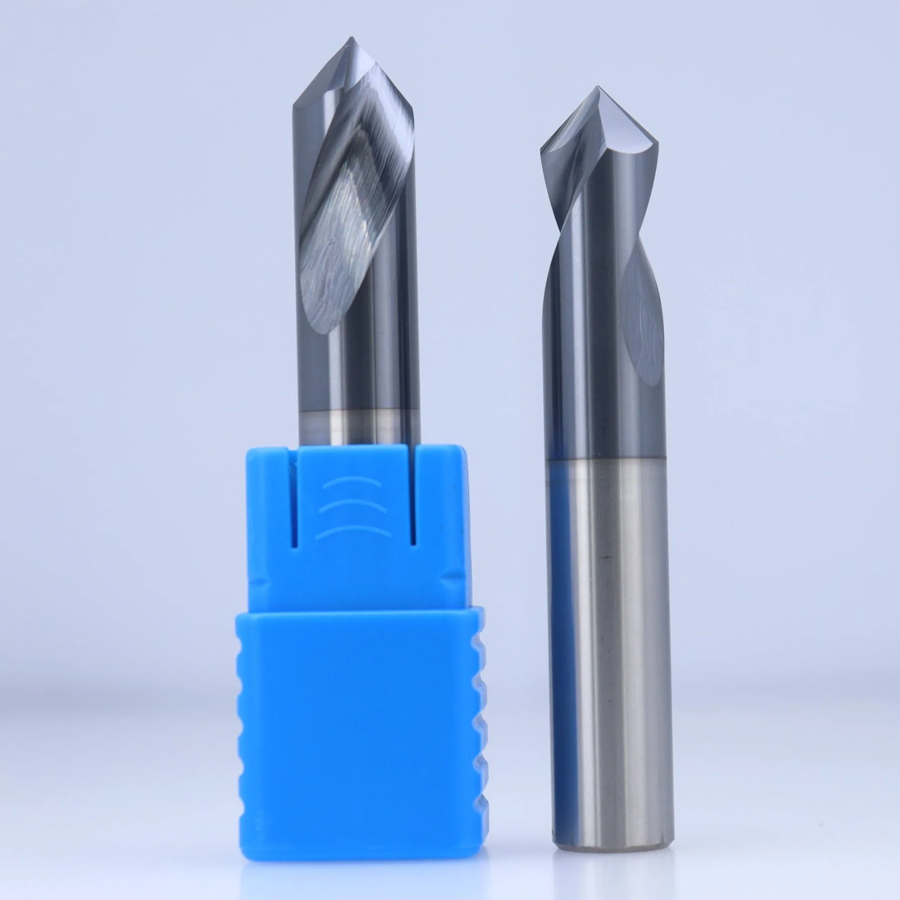 Mts Carbide 45HRC 2 Flutes Spotting Drill with Cutting Tool CNC Milling Cutter Drill Bits Machine Tool