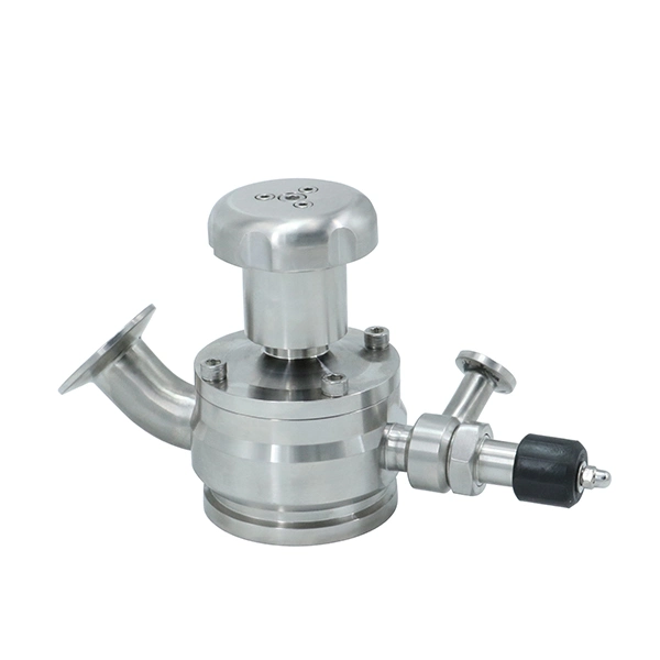 Sanitary SS316L Flush Bottom Valve with Aseptic Sampling Valves