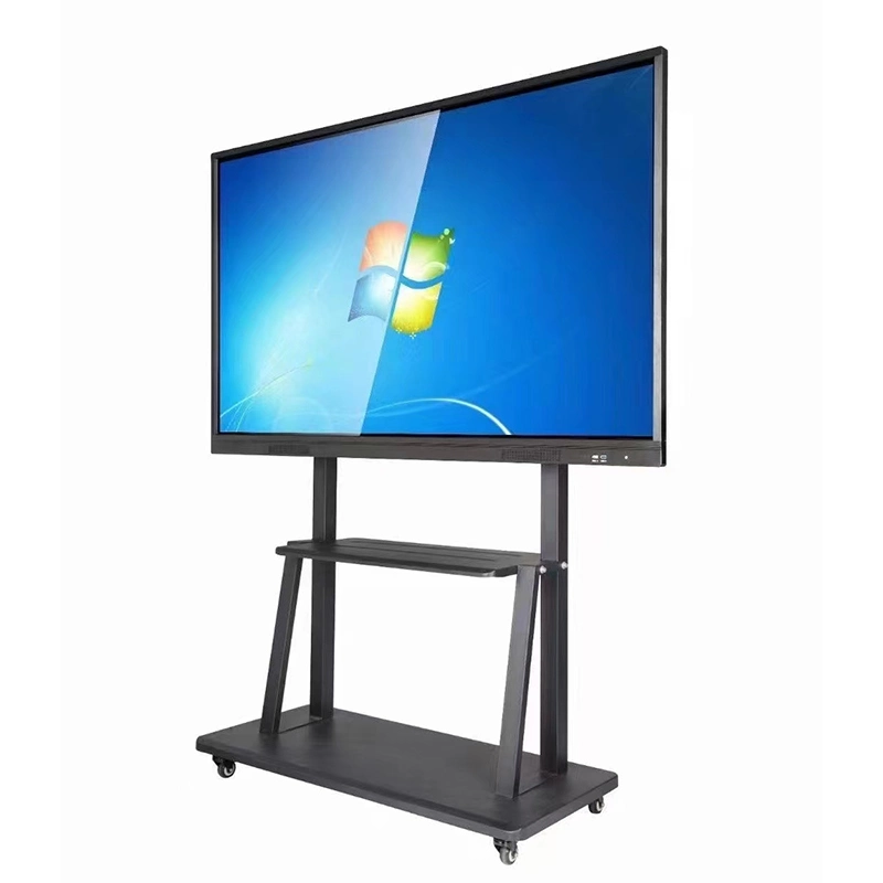 Pantalla de monitor de sistema dual todo en uno Digital Whiteboards 4K HD Smart TV con pantalla táctil interactiva