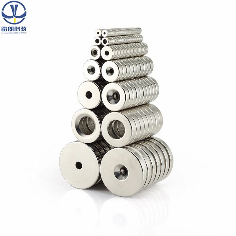 N52 Powerful Rare Earth Neodymium Ring Magnets Radial Orientation Magnetic Ring Fingertip Magnetic Material