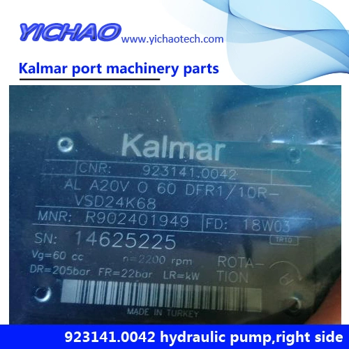 Kalmar Dcg100-45es Handling Intermodal Cargo Container Spare Parts