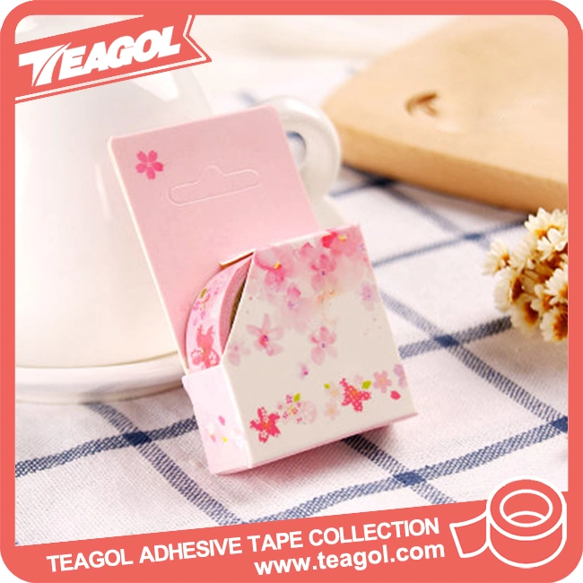 Acrílico impermeable japonés Washi Tape cinta Washi, Set de regalo