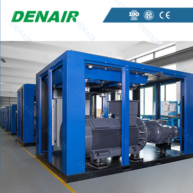 250 HP Water Cooled Stationary High Pressure Screw Air Compressor