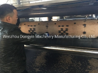 Post Press Industry Automatic Sheeting Machine Single Blade Rotary Cutting with Hole Punching Price