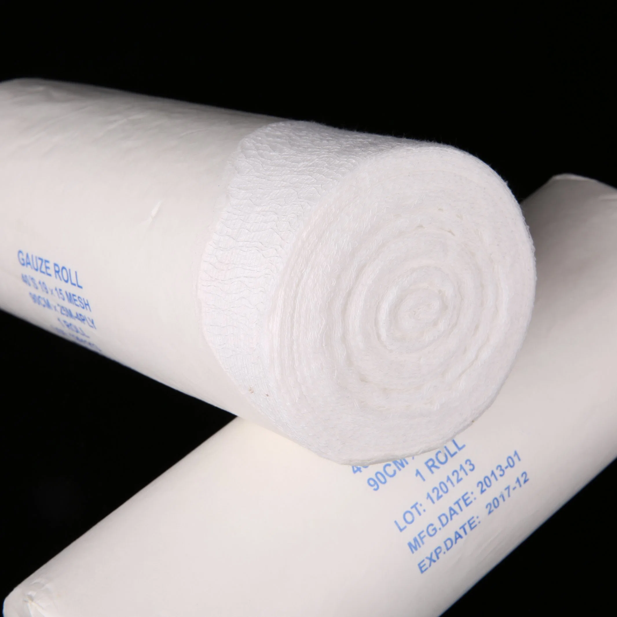 CE Approved 100% Cotton Medical Absorbent Gauze Roll 4ply