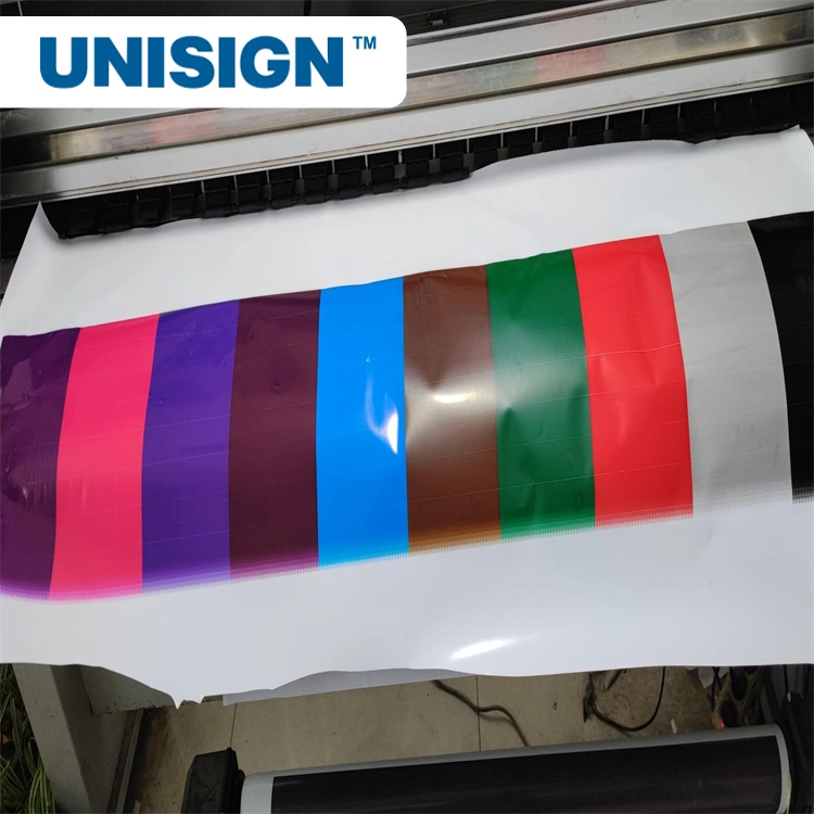 Unisign Durable PVC Body Stickers Digital Printing Vinyl Advertising Material