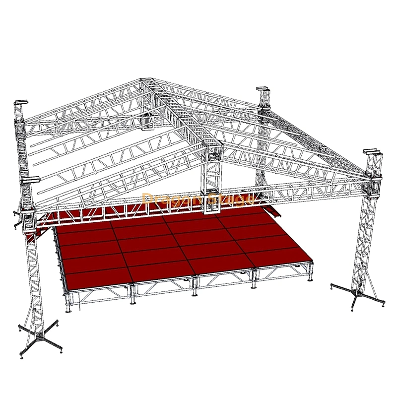 Dragonstage 6,5m robuste Stahlkurbel Stand Booth Zelt 20X20FT