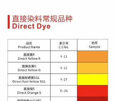 Direct Dyes Yellow 12 for Paper Dyeing