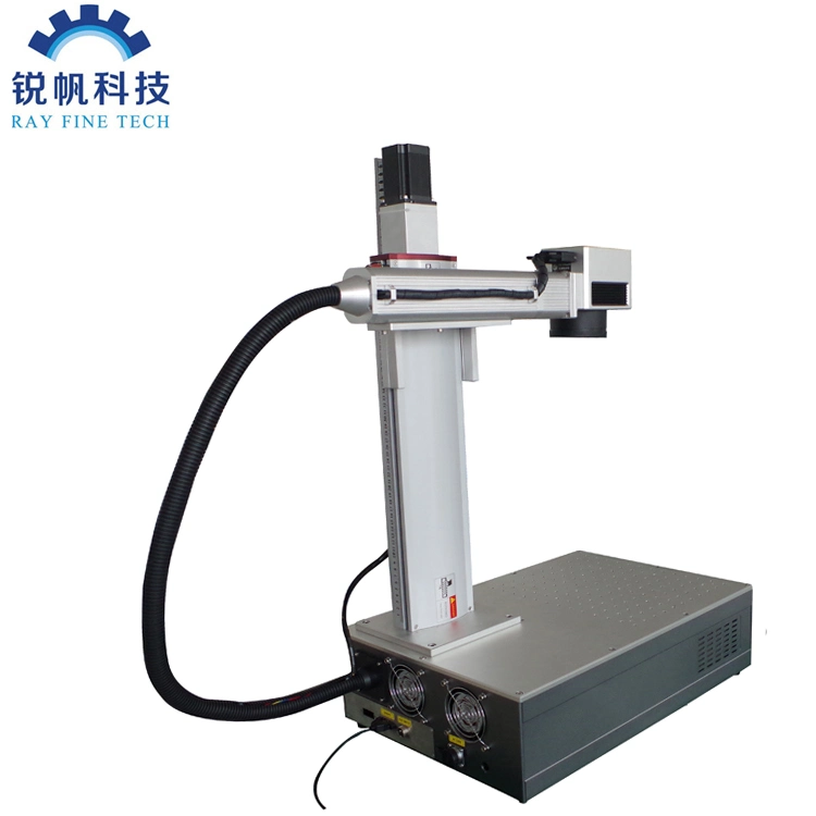 Portable Color Fiber Laser Marking Machine, Marking Color on Stainless Steel, Mopa Laser Marking Machine