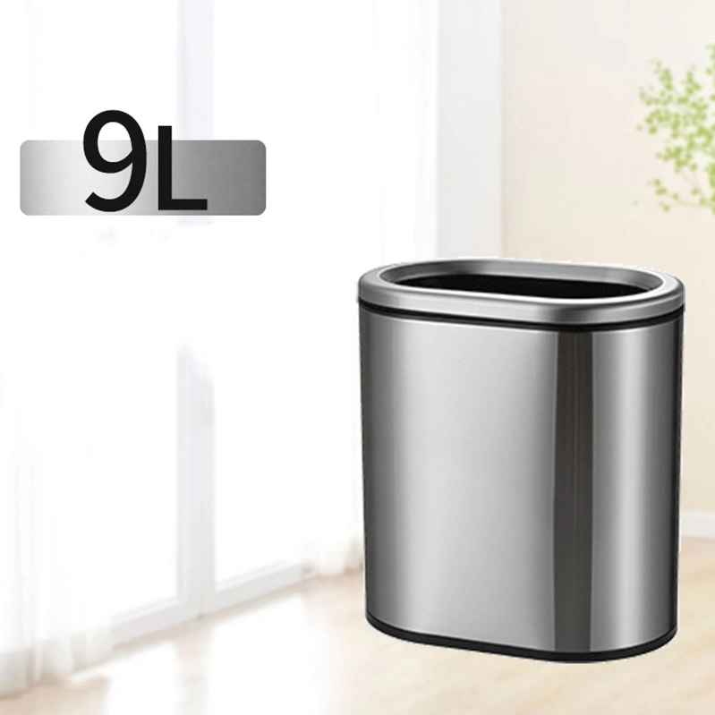 Waste Bin Kitchen Restaurant Bins Foot Sizes Best Used Wood Dustin Automatic Touchless Dustbin Container Auto Opening Trash Can