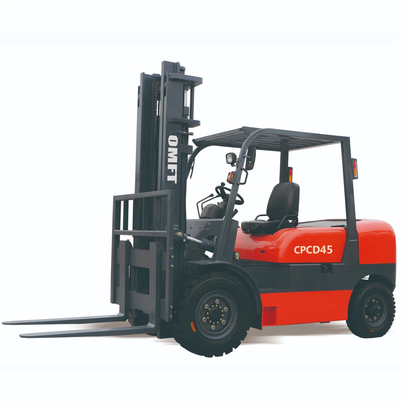 4.5ton Ce Certificated Diesel Forklift Truck with Chinese or Japanese Engine Fork