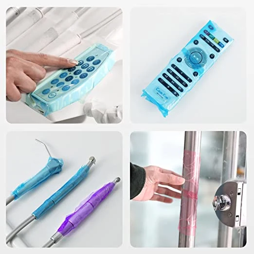 Barrier Film Roll with Dispenser Box Adhesive Barrier Film for Dental, Medical & Tattoo Purposes