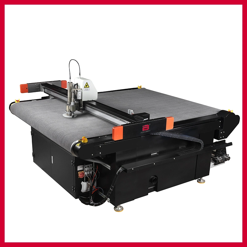 Industrial Cloth Cutter Textile Fabric Cutting Machine with 7 Inch Touch Screen