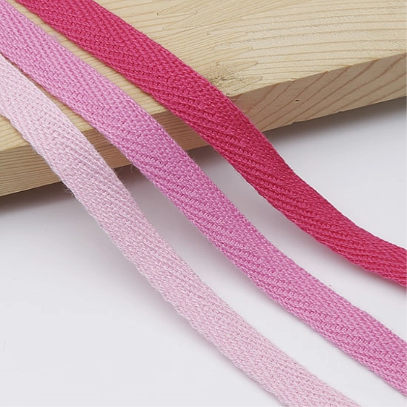 Braided Strap Herringbone Pure Cotton Webbing