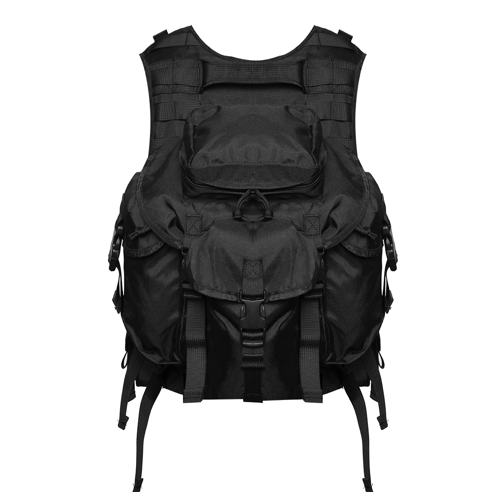 Custom Outdoor Military Tactical Vest Durable Mesh Vest with Detachable Belt Holster