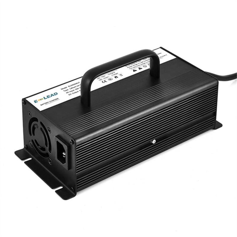 12V 12.8V 14.6V 20A 30A LiFePO4 Battery Charger with Handle for 12 Volt LFP Battery Pack