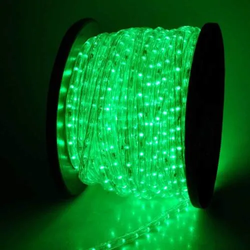 Green LED Rope Lighting 110V Flexible DIY Club/KTV/Shop/Bar in/Outdoor Lighting