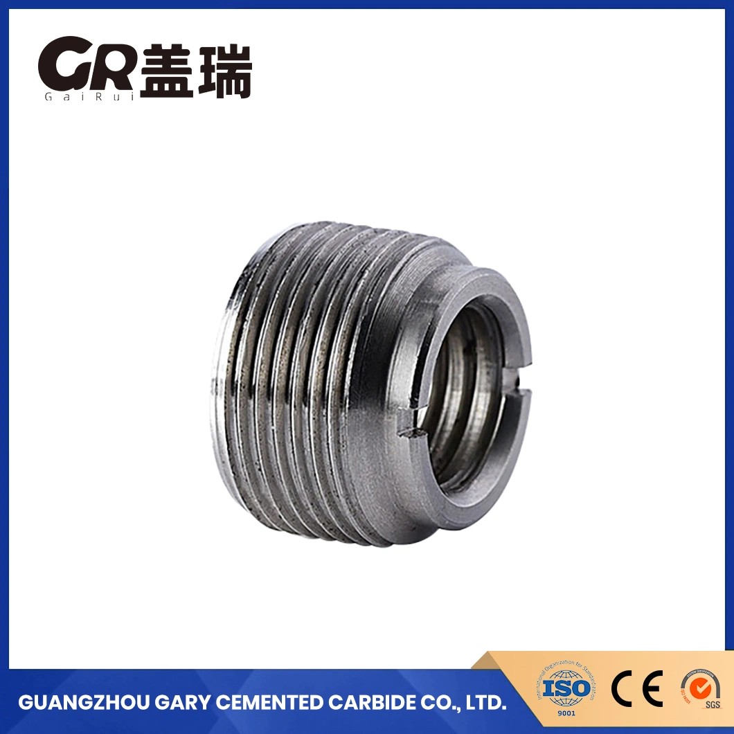 Gary China 1"-14uns-2A Tungsten Carbide Blasting Nozzle Suppliers PC2305501 Zy15X Oil Spray Head Steel Sleeve Thread Nozzle with 14.7-15.3% Content Long Life