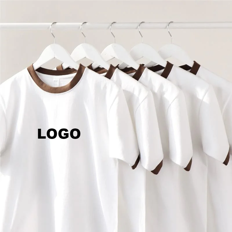 Camisa personalizada extra 100% Camiseta 230 gramos 100% ropa de algodón Impresión de pantalla digital
