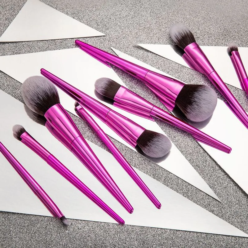 New 9 PCS Personal Beauty Makeup Brush Cosmetic Makeup Tools