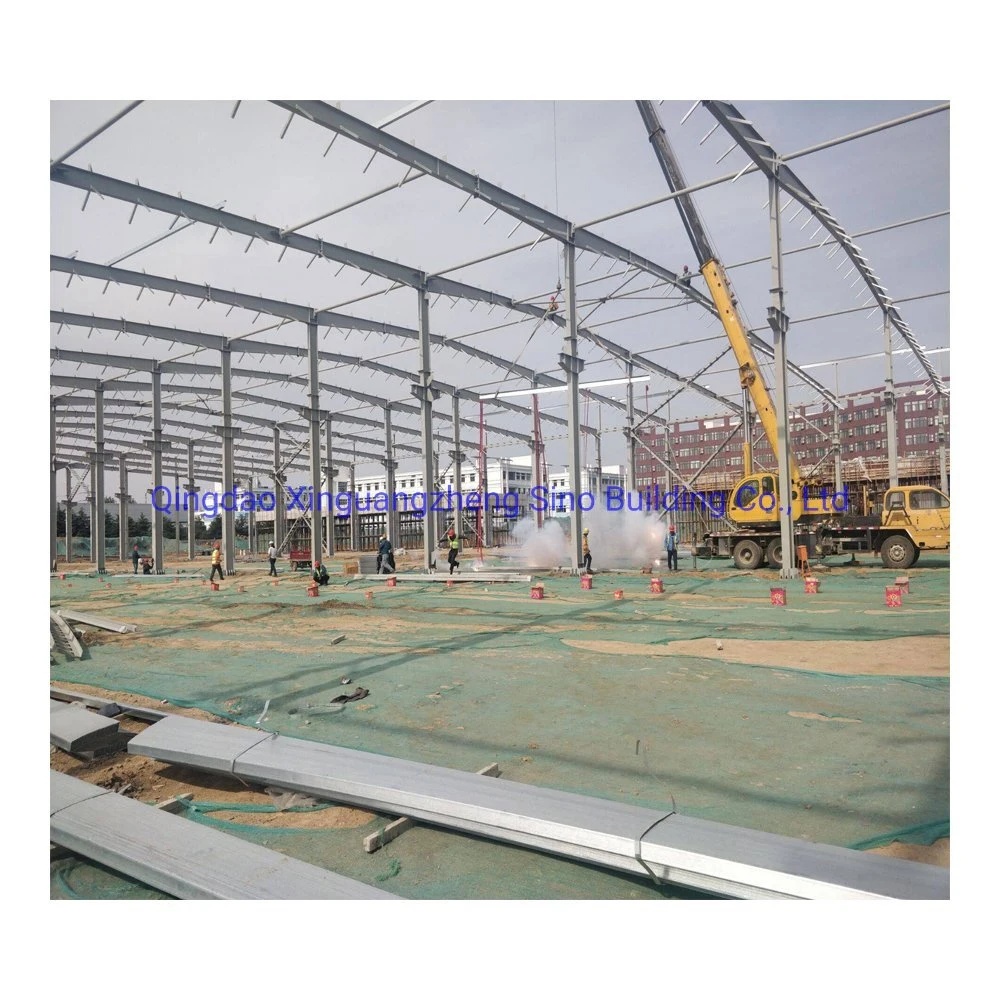 Prefabricated Pre-Engineered Metal Building Construction/Steel Frame/Bridge/Poultry House/Heavy/Light Weight/ Industrial Workshop Steel Structure