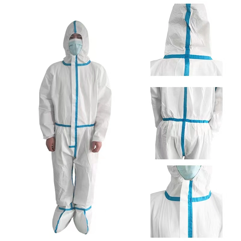 Protective Medical Uniform Work Clothing En14126 Type4 GB19082