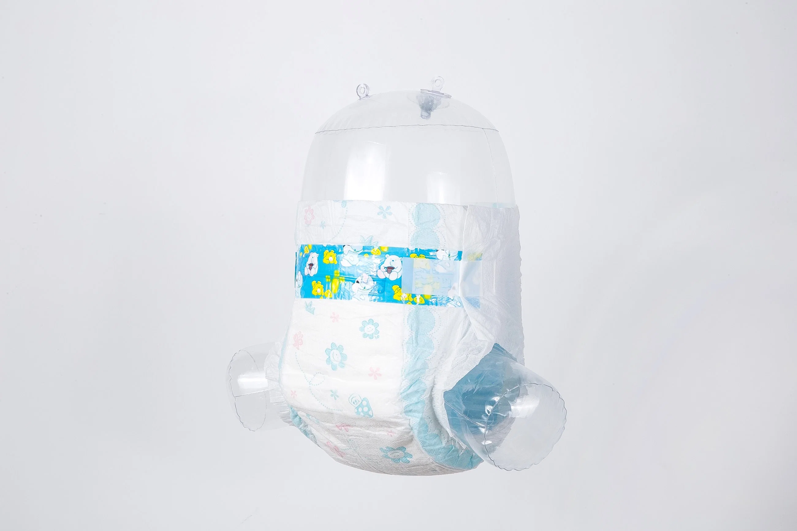 OEM&amp;ODM Dubai encantador bebé activo pañales mimos en Bales Pulp+SAP Productos de bebé de alta absorción Besuper Venta caliente producto de bebé Nappy Pañales para bebés Cuidado de bebés