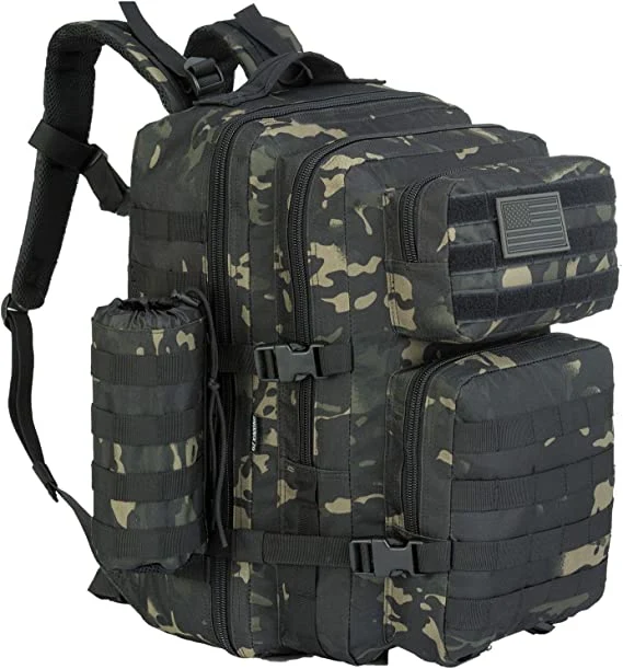45L Large Molle 3 Day Pack Backpack Bug out Bag Rucksack Daypack Bag