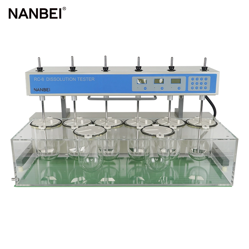 High Efficiency Medical Testing Instrument RC-8 Tablet Dissolution Tester for Pharmacy