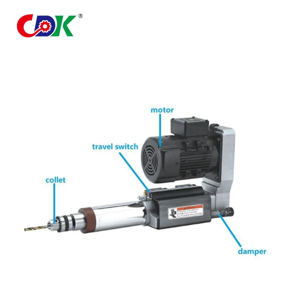 Light Weight Suitable for Installation Drilling Power Head Pneumatic 74 Drill Unit