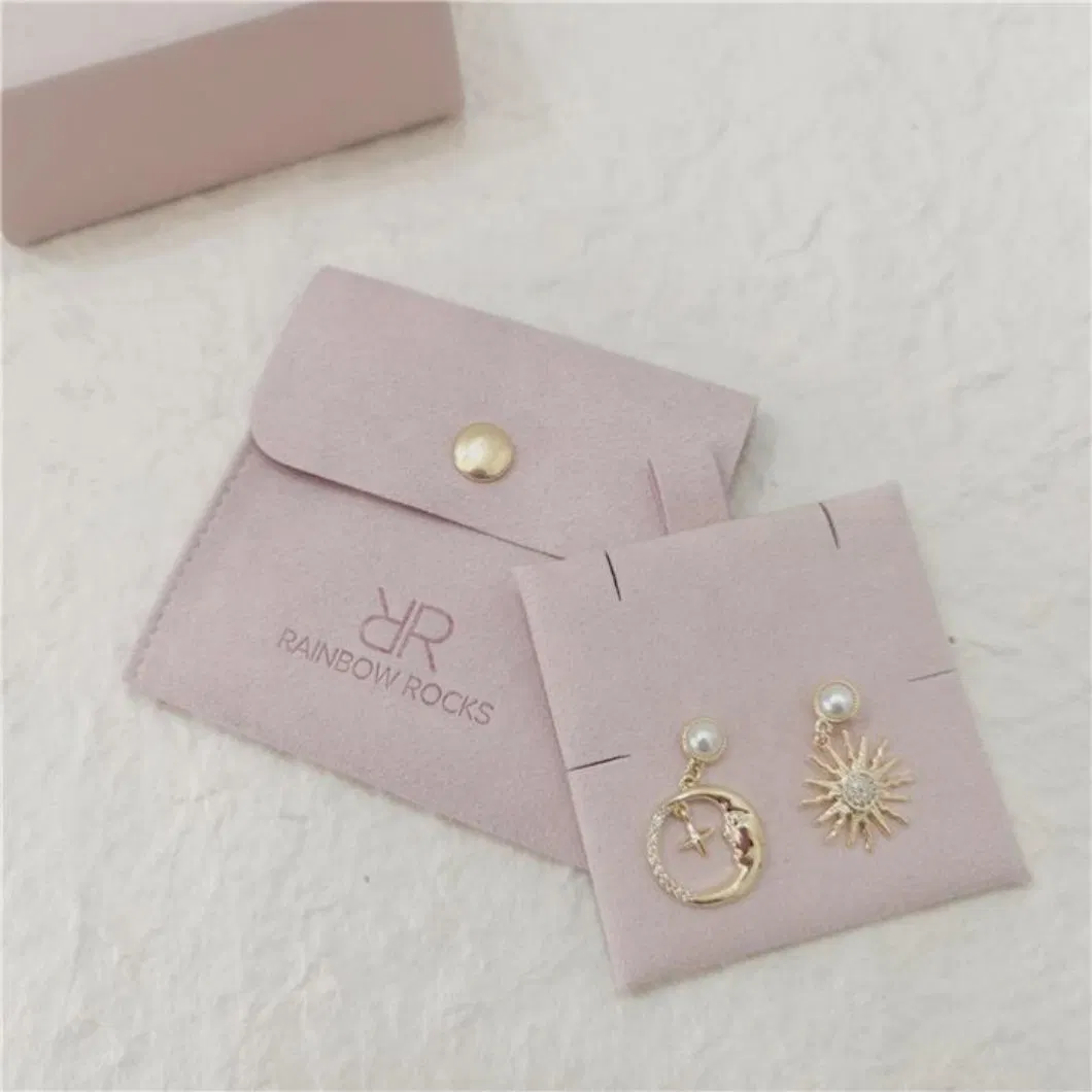 2023 Fashion Luxurious Envelope Jewelry Pouch Bag and Magnetic Jewelry Package Box
