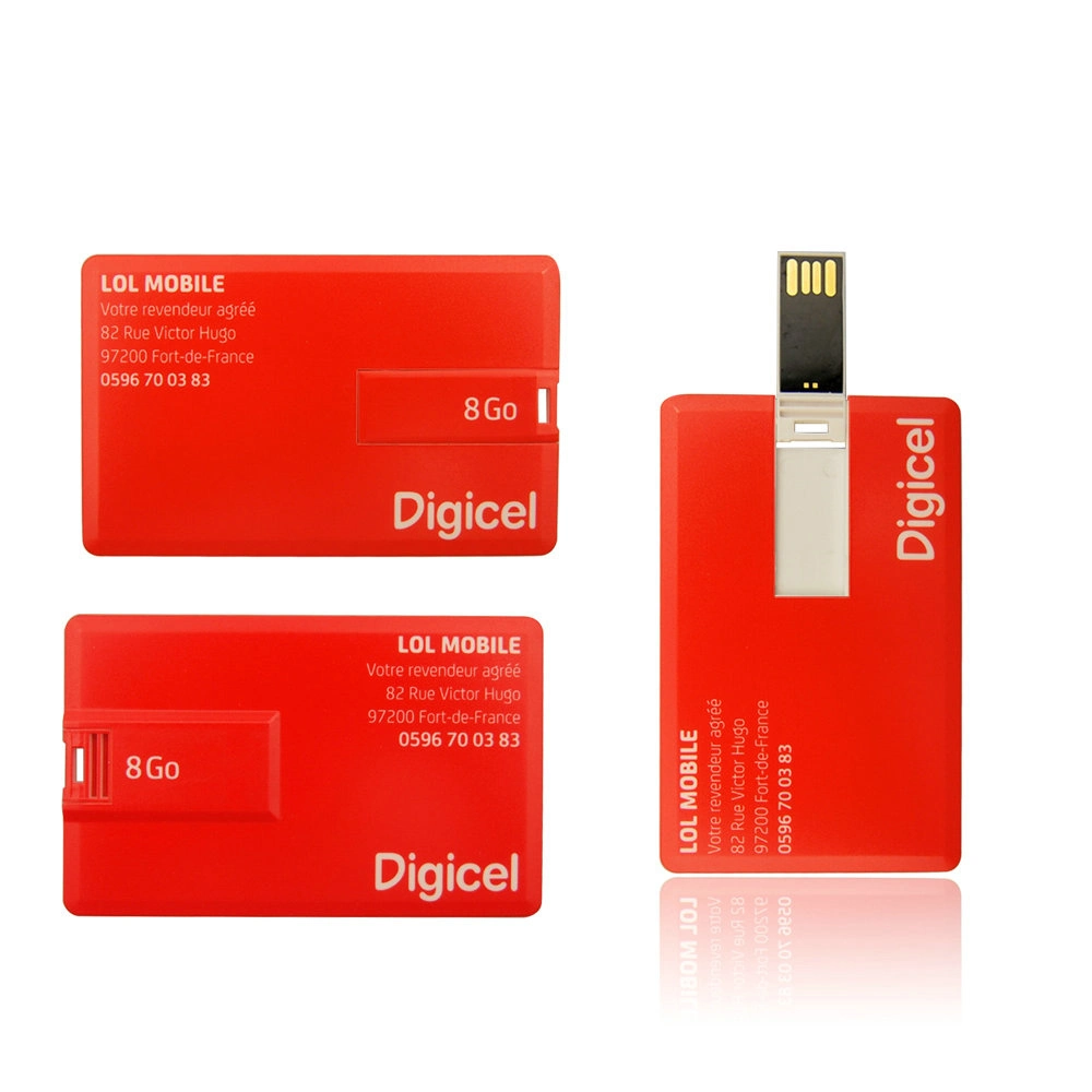 Cartão de memória USB com unidade flash USB com nome de oferta promocional