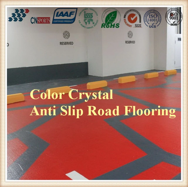 Simple Construction Weather Resistance and Uvioresistant Non Slip Flooring