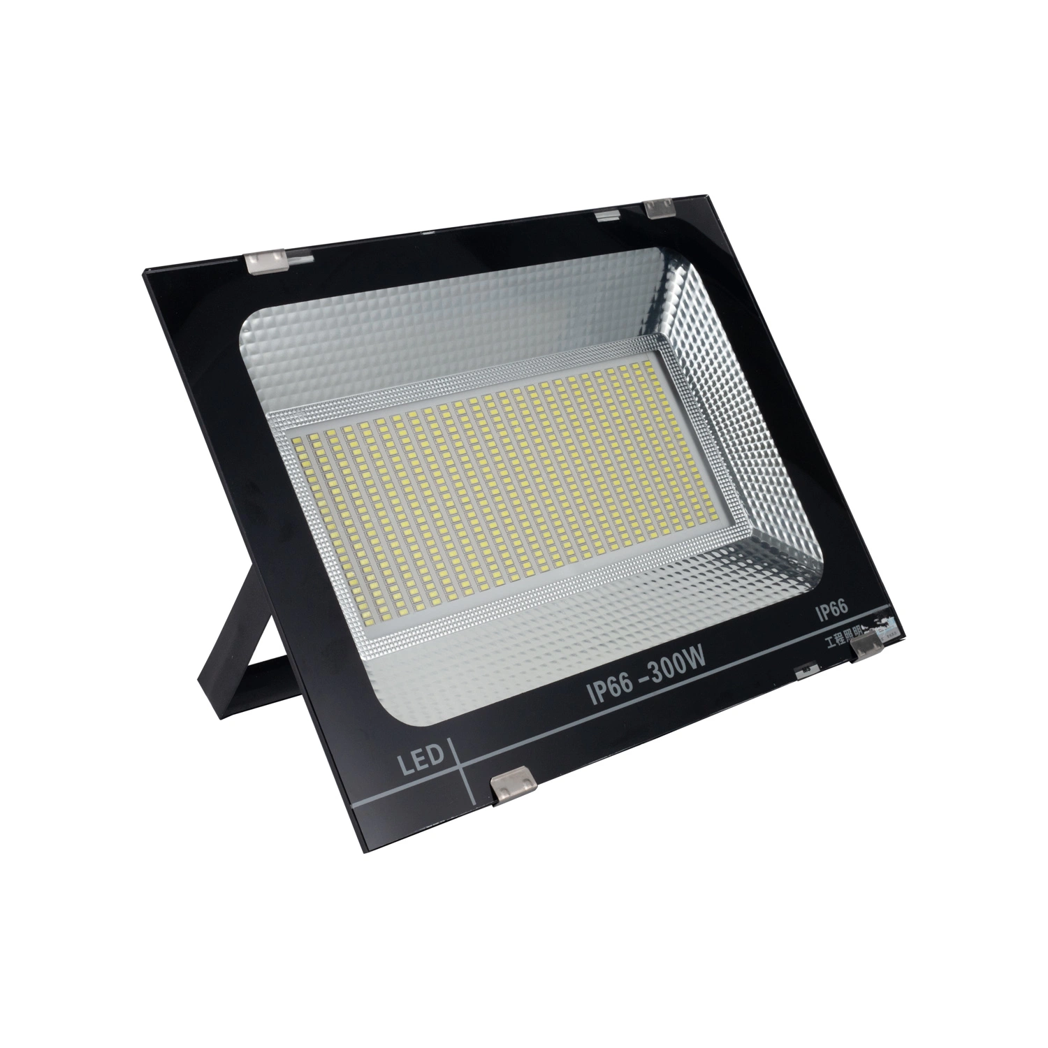 SMD de alta potencia 70W 100W 150W 300W 400W LVD RoHS CE Farol LED al aire libre con carcasa negra