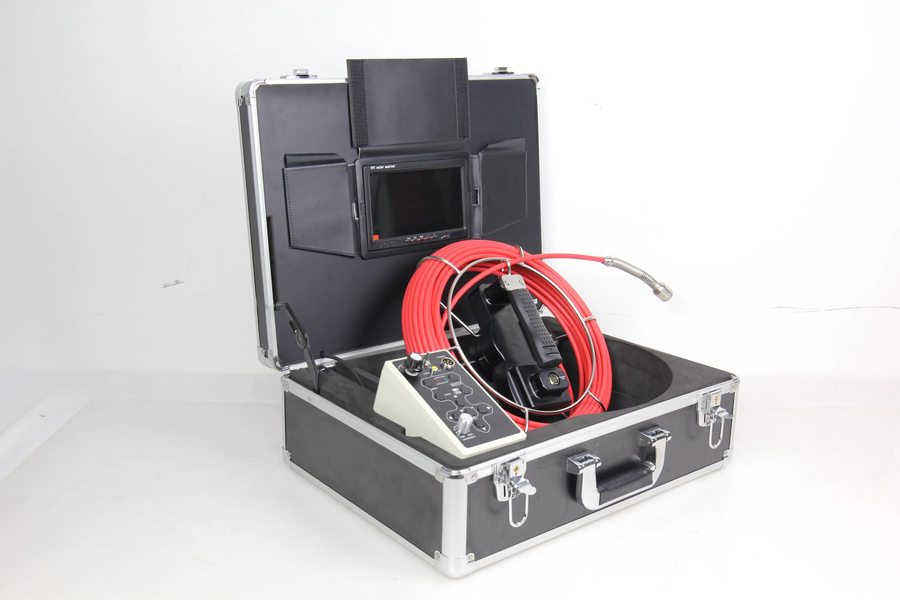 DVR Recording 8 Levels Digital Zoom Sewer Pipe Inspection Camera