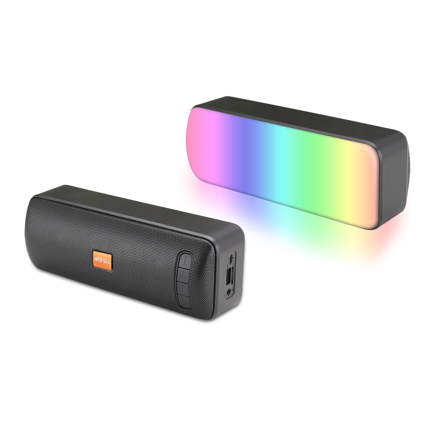 TWS altavoz de micrófono personalizado para exteriores RGB Light Wireless portátil Altavoz inalámbrico Bt