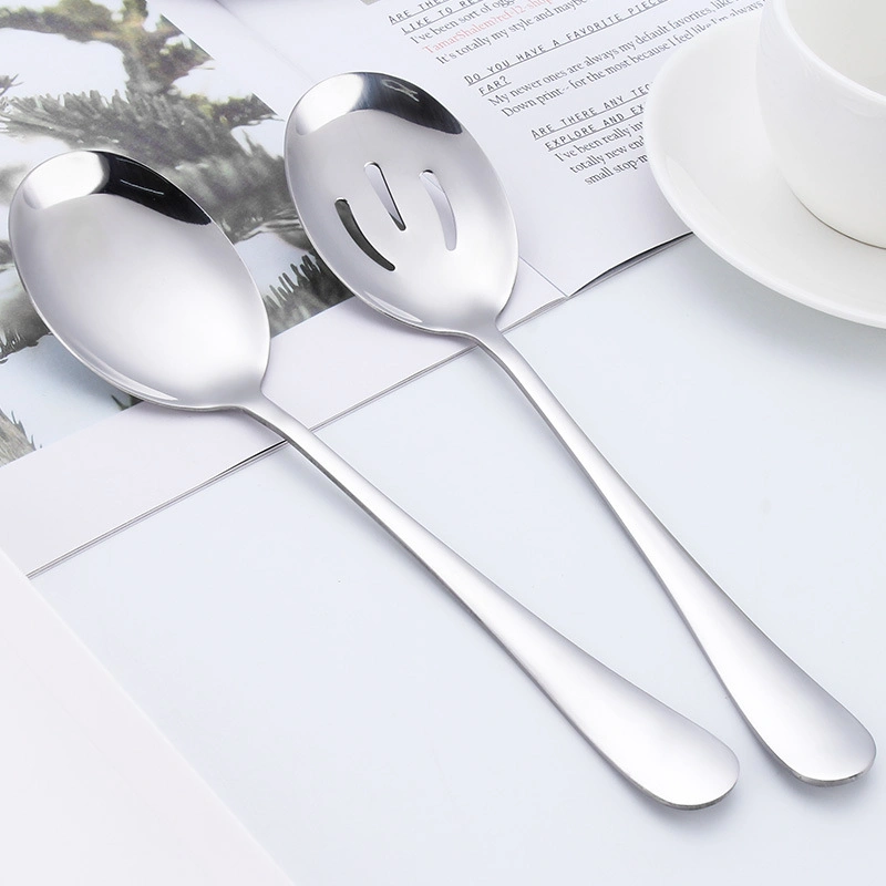 Serving Spoons Set Stainless Steel Buffet Serving Utensils