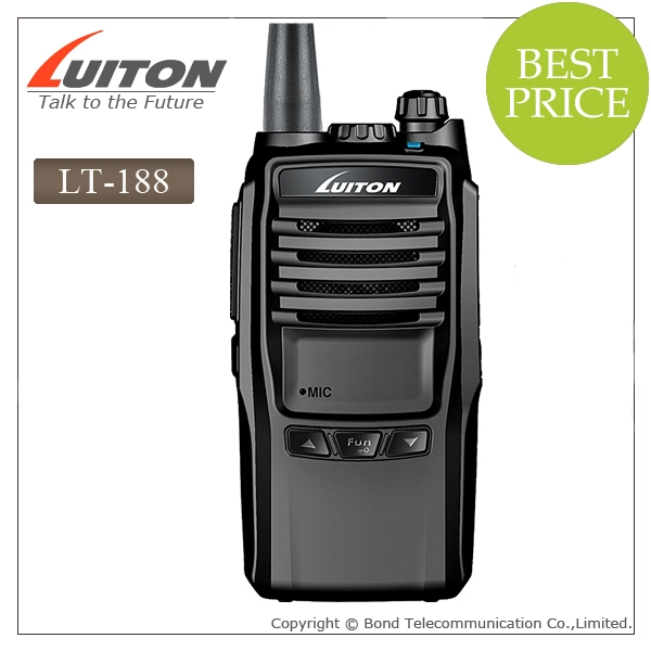 10 Watts Power Output Walkie Talkie Lt-188h Two Way Radio