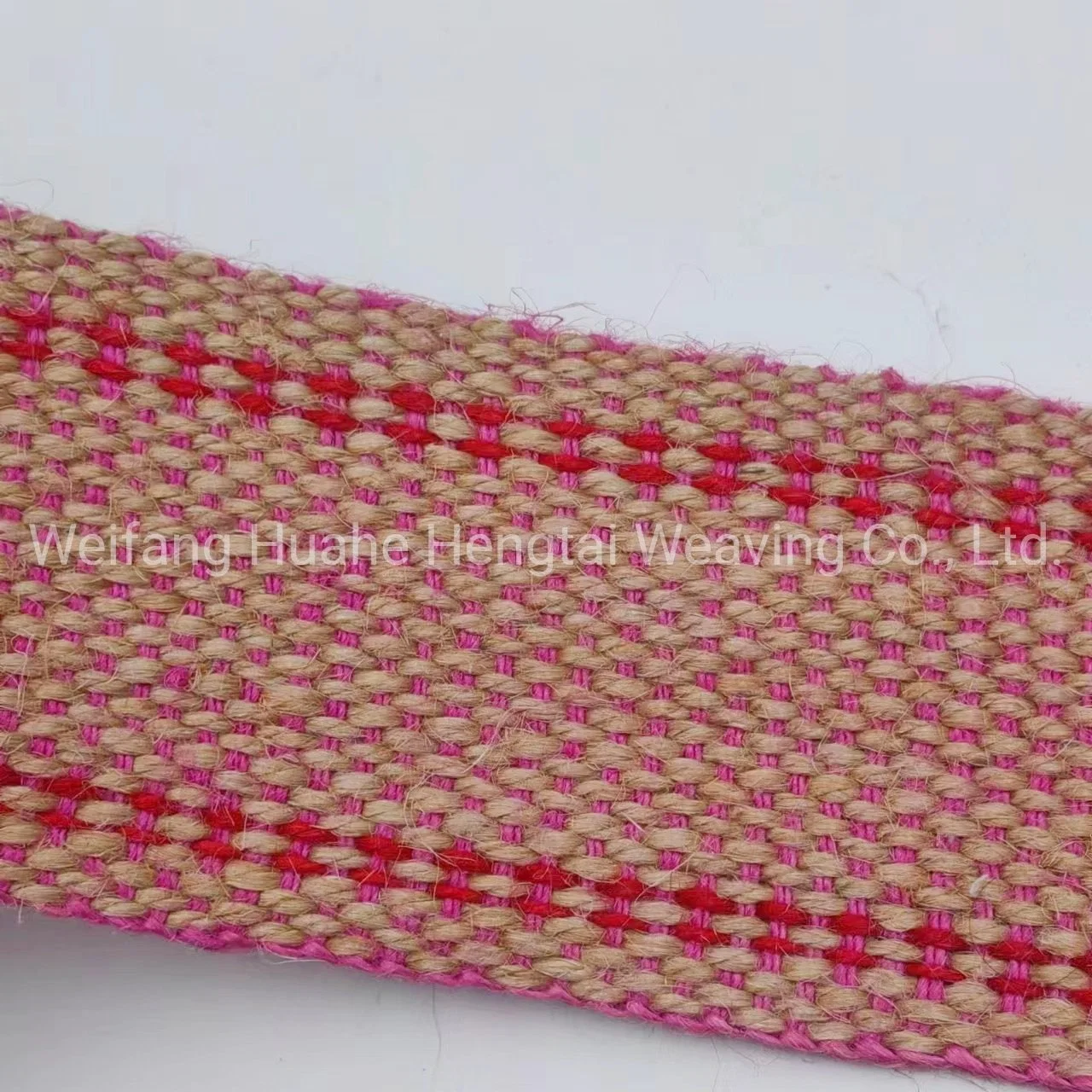 Medium Natural Jute Webbing Eco-Friendly Jute Ribbon