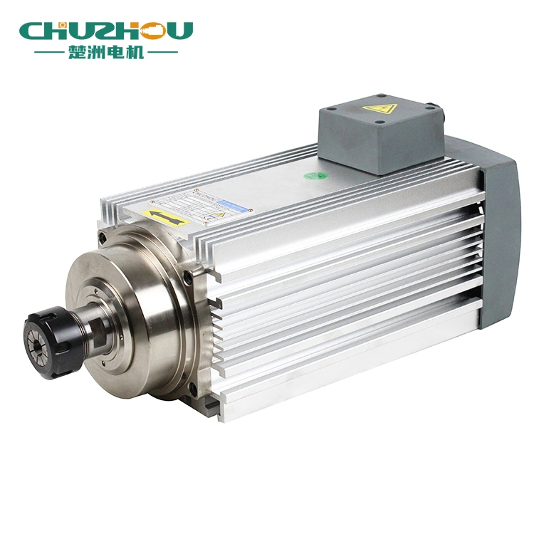 High Speed Er32 Flanged Air-Cooled High-Power CNC Milling AC Standard Spindle Motor for Drilling