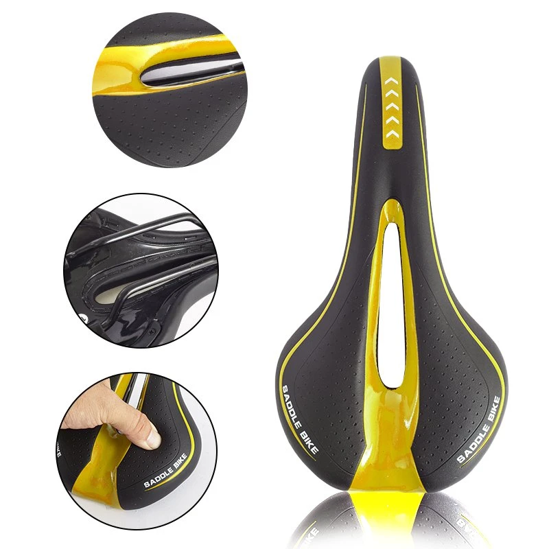 Comfortable Saddle Bike Seat Waterproof Cycling Soft Saddle Professional Breathable Mountain Bicycle Saddle