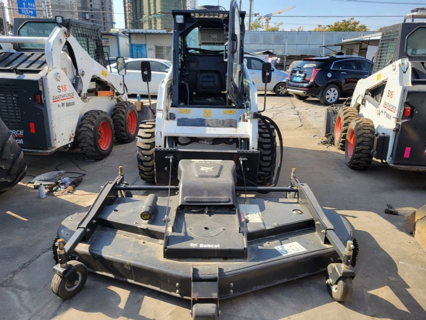 Usado en stock Nuevo accesorio de segadora de cargadora compacta Bobcat Cortador de hierba Cropper