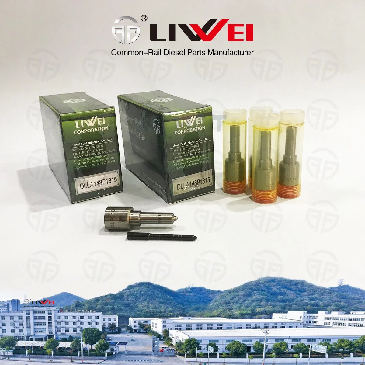 LIWEI Brand Bosch Series Nozzle DLLA152P1832 for Common Rail Injector 0445120162/307