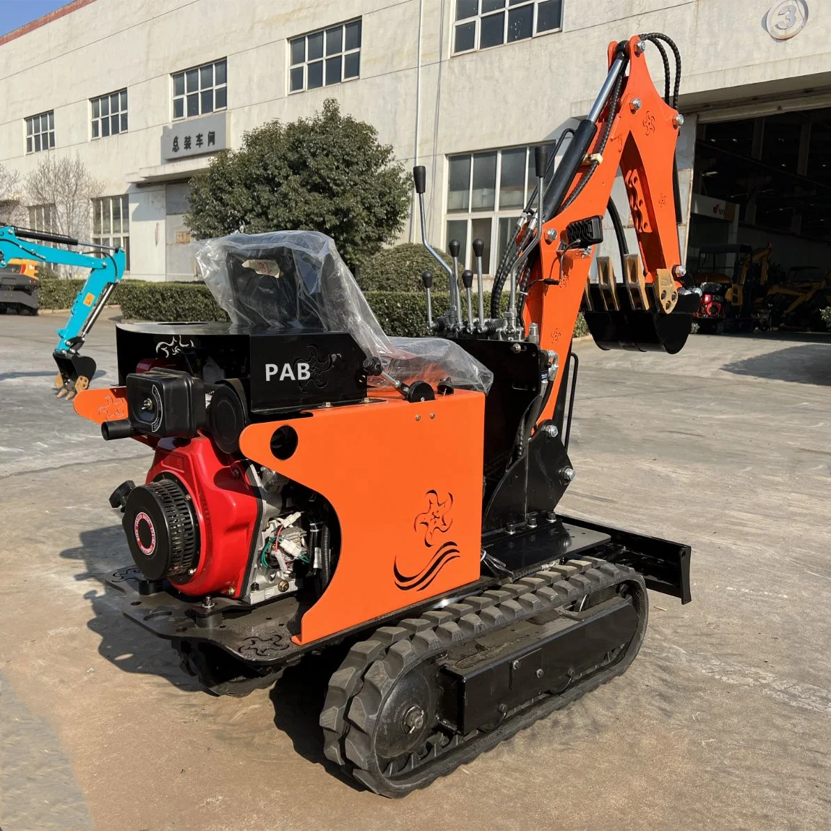 High quality/High cost performance OEM Crawler Mini Excavator with Excavator Attachments