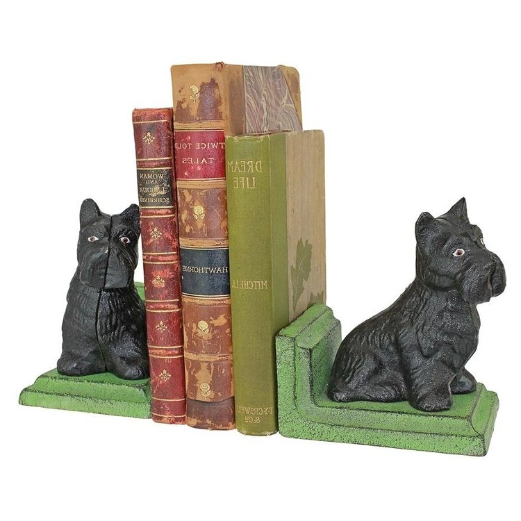 Resin Charm Animal Sculptural Personalized Bookends Home Office Decor